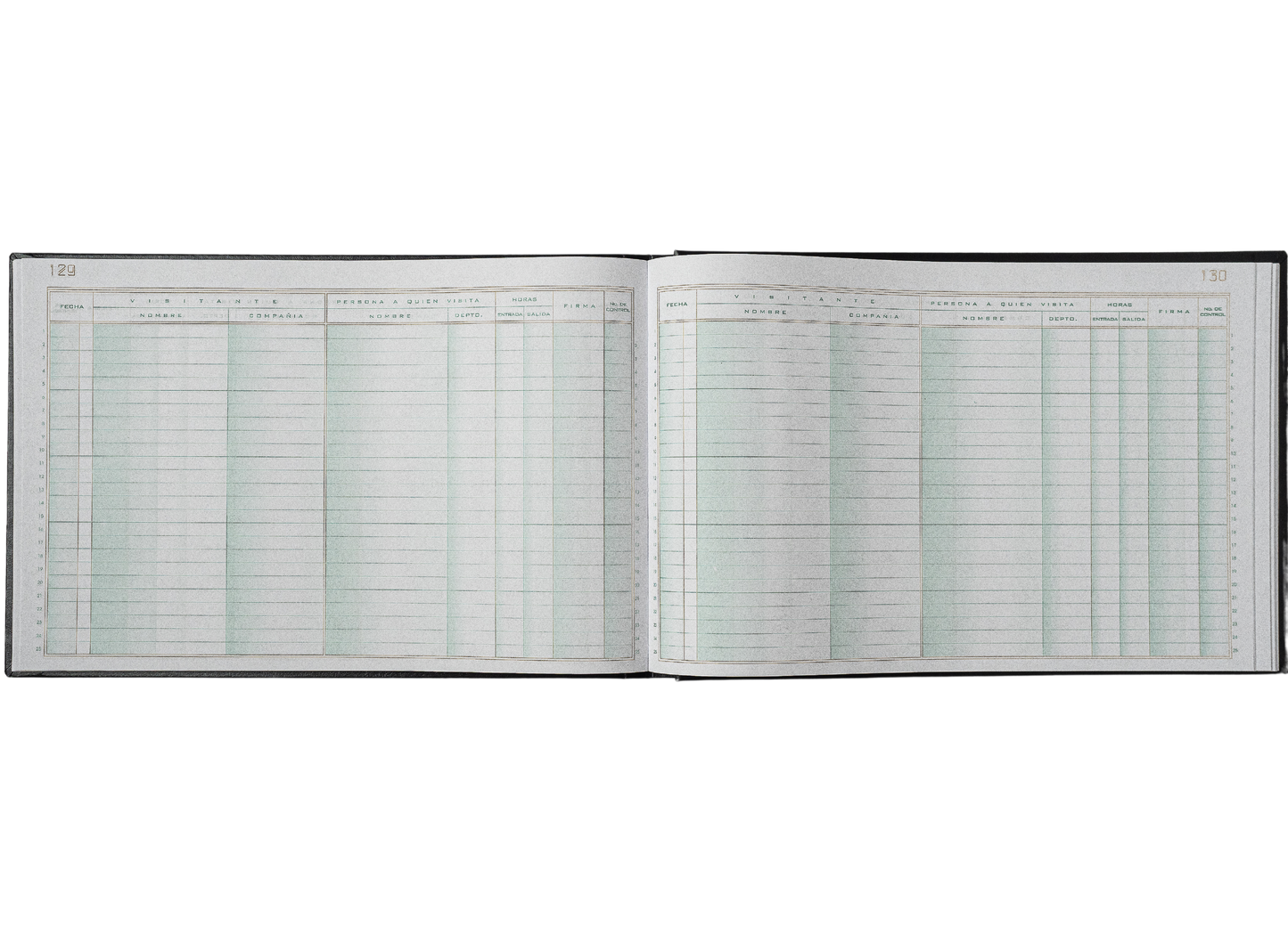 Libro Registro De Visitantes Con 96 Hojas, Forma Italiana