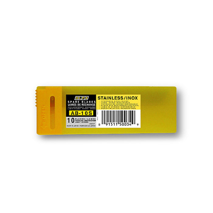 Repuesto Ab-10s Olfa De Acero Inoxidable Para Cutters De 9mm
