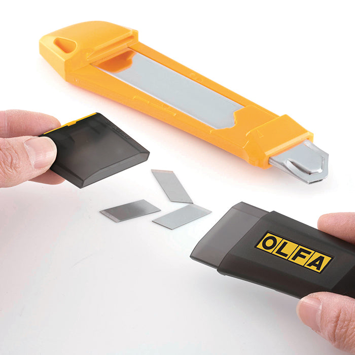 Cutter Olfa Dl-1 Con Estuche Para Desechar Navajas De 18mm