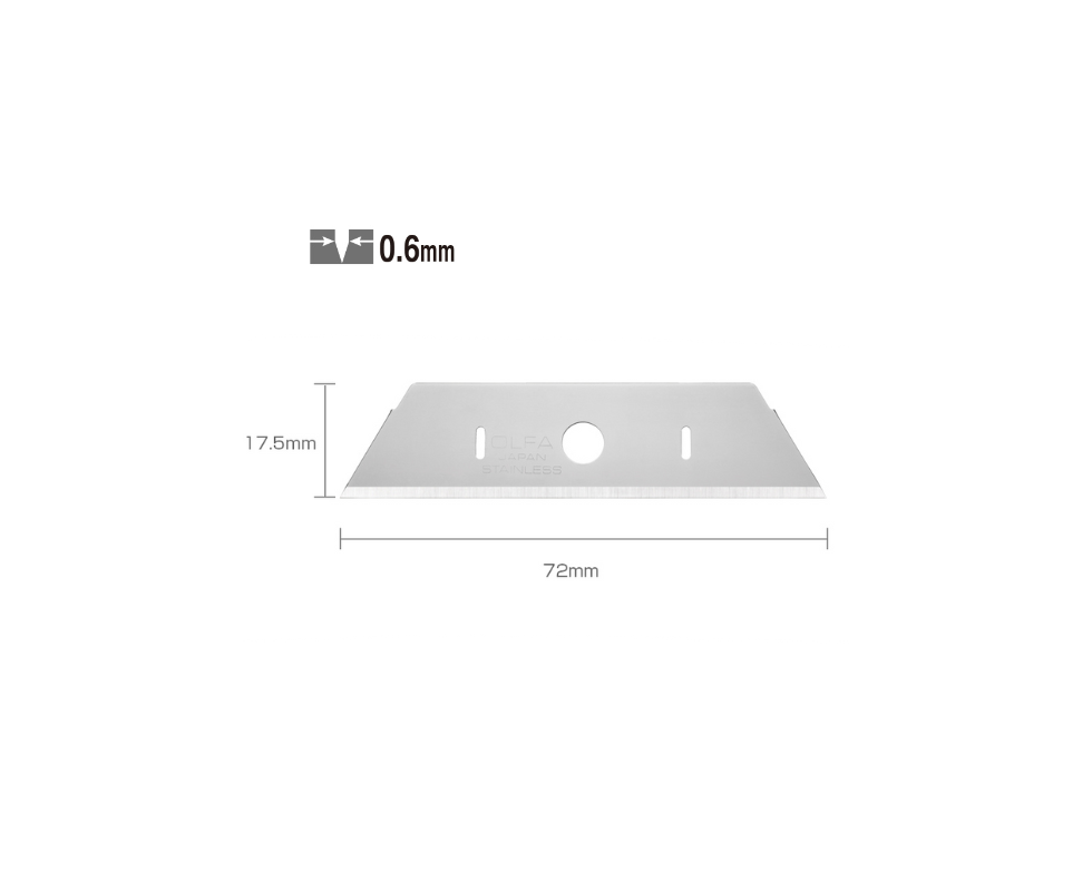 Repuestos Olfa Skb-2s/10b Para Cutters Sk-12/3/4/5/9 Y Utc-1