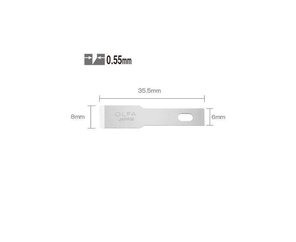 Repuesto Kb4-f/5 Tipo Cincel Para Cutter Ak-4