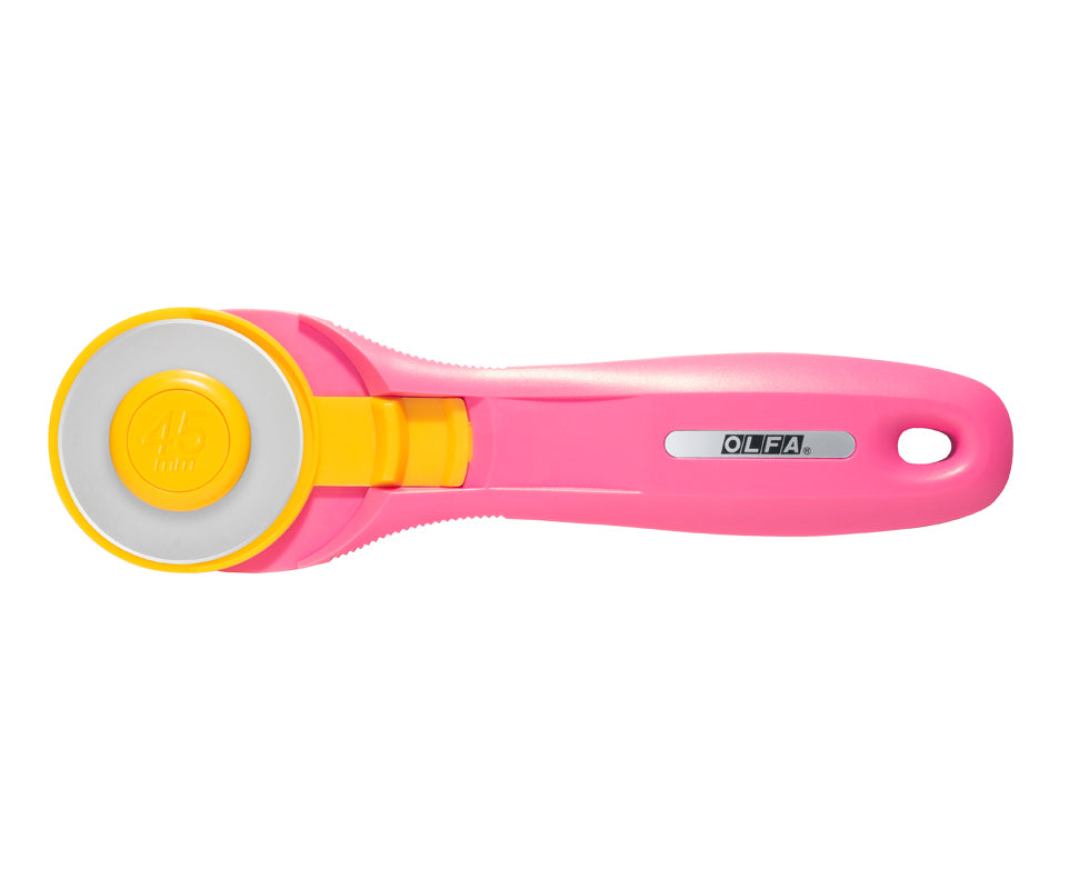 Kit De Cutter Y Base Para Corte Olfa Edición Especial Pink