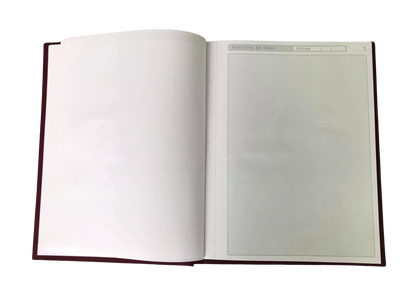 Bitácora de Obra Foliada de 100 Hojas