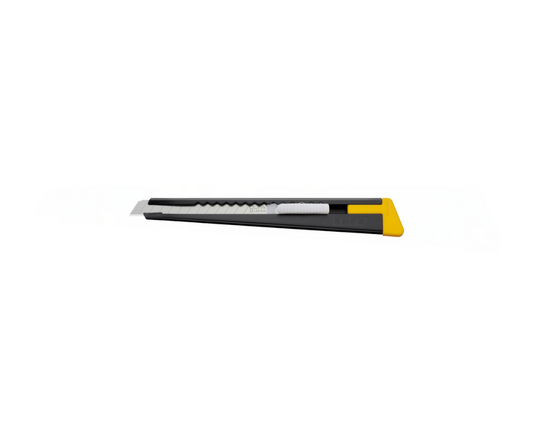 Cutter Olfa 180-b Estándar De Metal Black De 9mm Con Blister