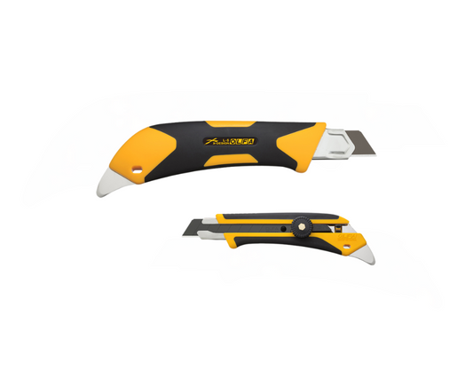 Cutter L-5 Olfa Para Trabajo Pesado Con Lengüeta Metálica