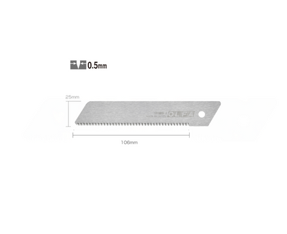 Repuesto Hswb-1 Olfa Para Cutter H-1 De 25mm De Sierra