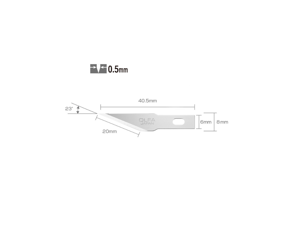 Repuesto Kb4-s/5 Olfa Para Exacto Ak-4