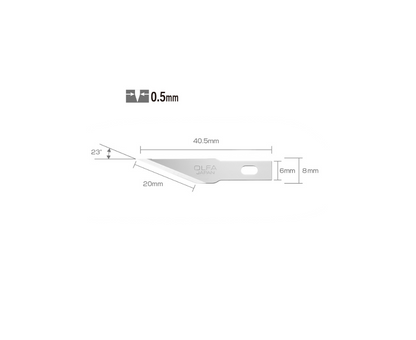 Repuesto Kb4-s/5 Olfa Para Exacto Ak-4
