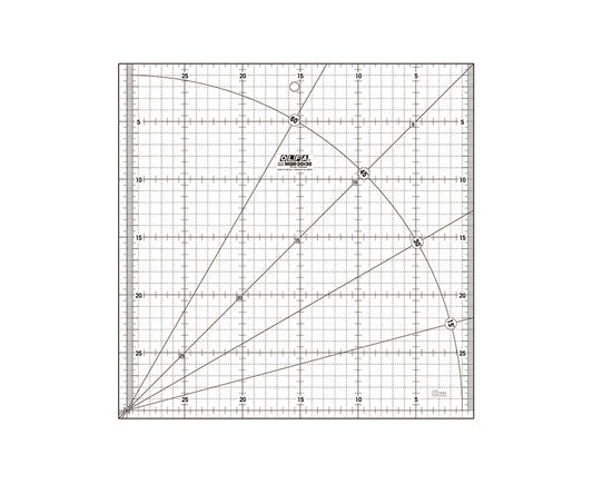 Regla Olfa Mqr-30x30 Cm De Acrílico