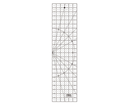 Regla Olfa Qr-6x24 En Pulgadas
