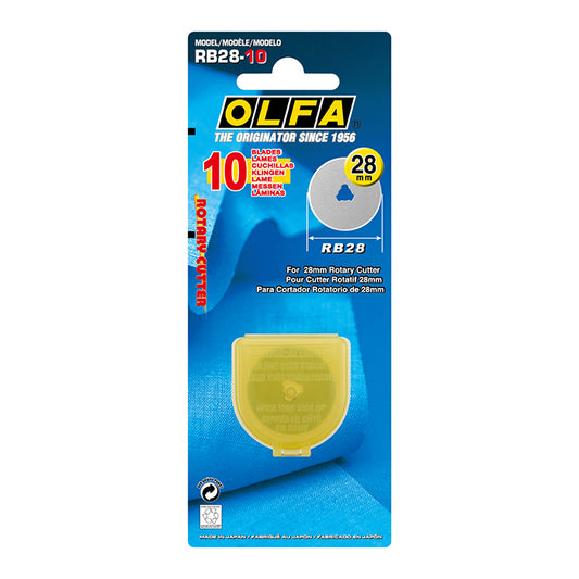 Repuesto Olfa Rb28-10 para Cutters Rty-1/g, Rtx-1/dx