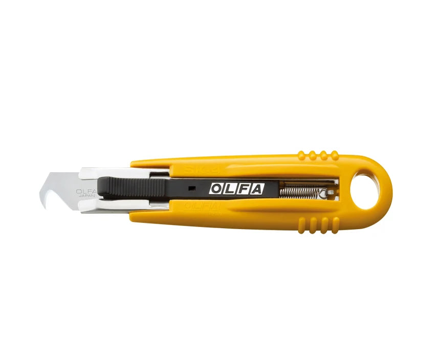 Cutter de Seguridad OLFA SK-4/HOK con Navaja Tipo Gancho HOB-2